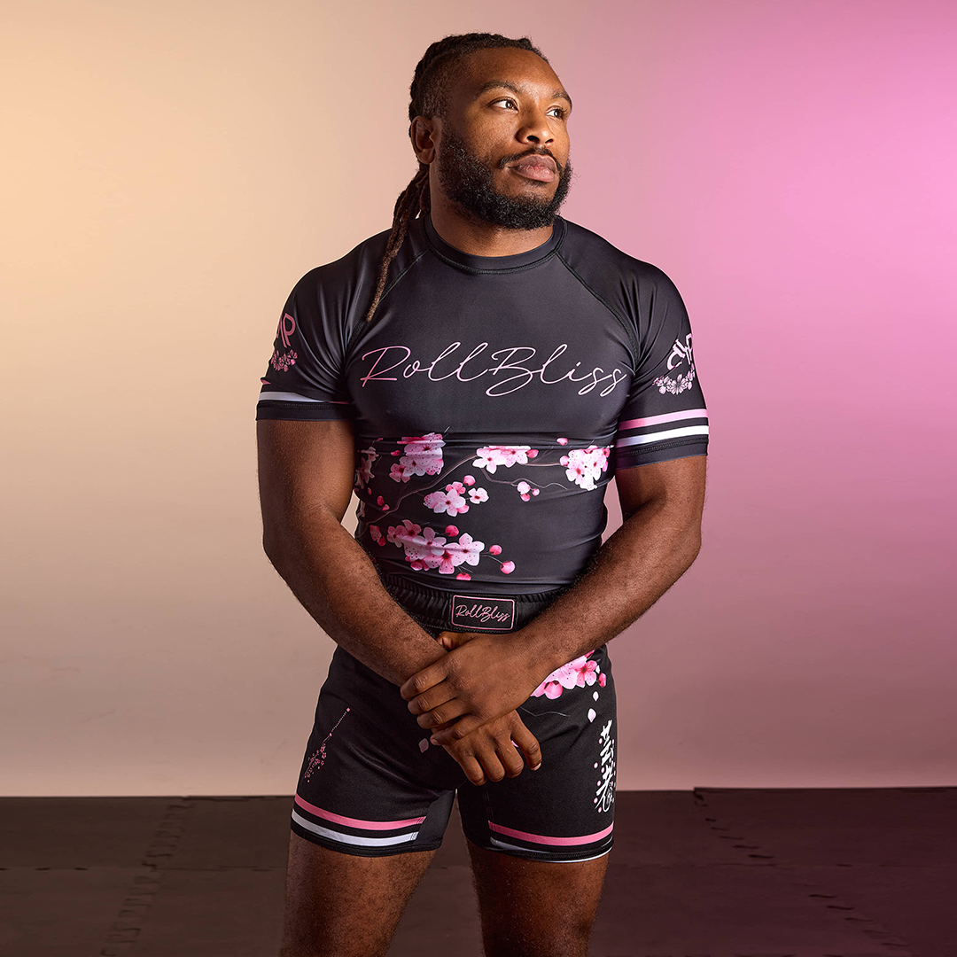 Cherry Blossom Rash Guard - BJJ Apparel & Grappling – RollBliss