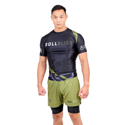 OD Green Liner Grappling Shorts by RollBliss