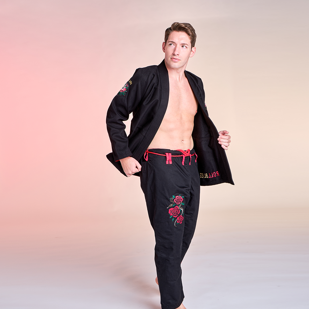 Black Forbidden Garden BJJ Gi