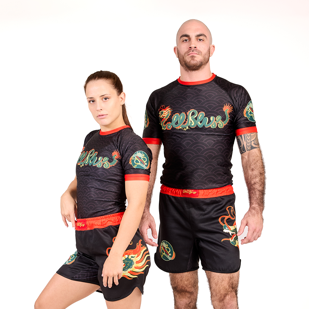 Black Year Of The Dragon BJJ Rashguard