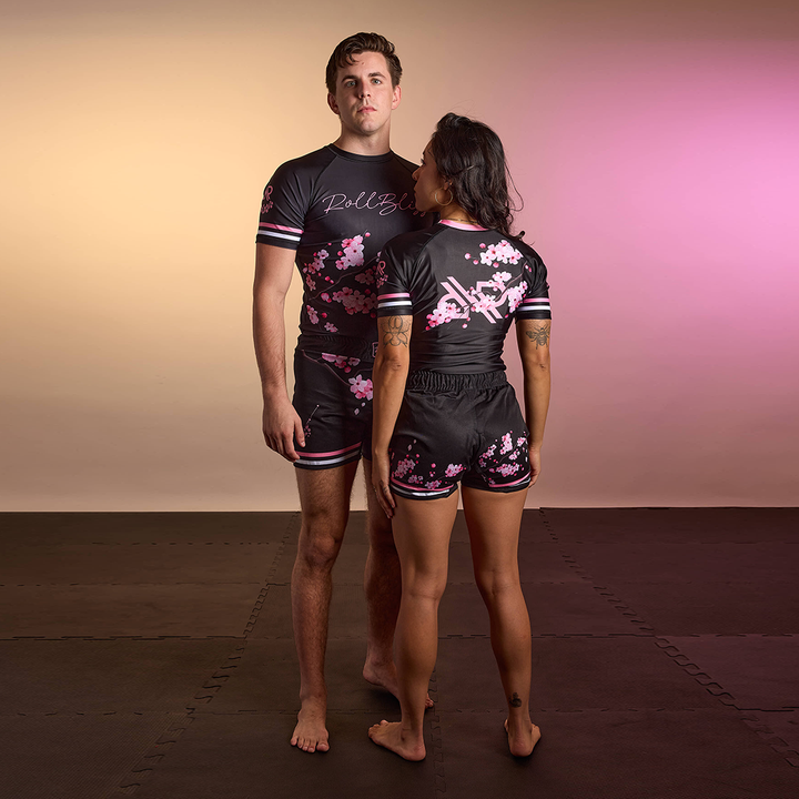 Cherry Blossom Rash Guard - BJJ Apparel & Grappling – RollBliss