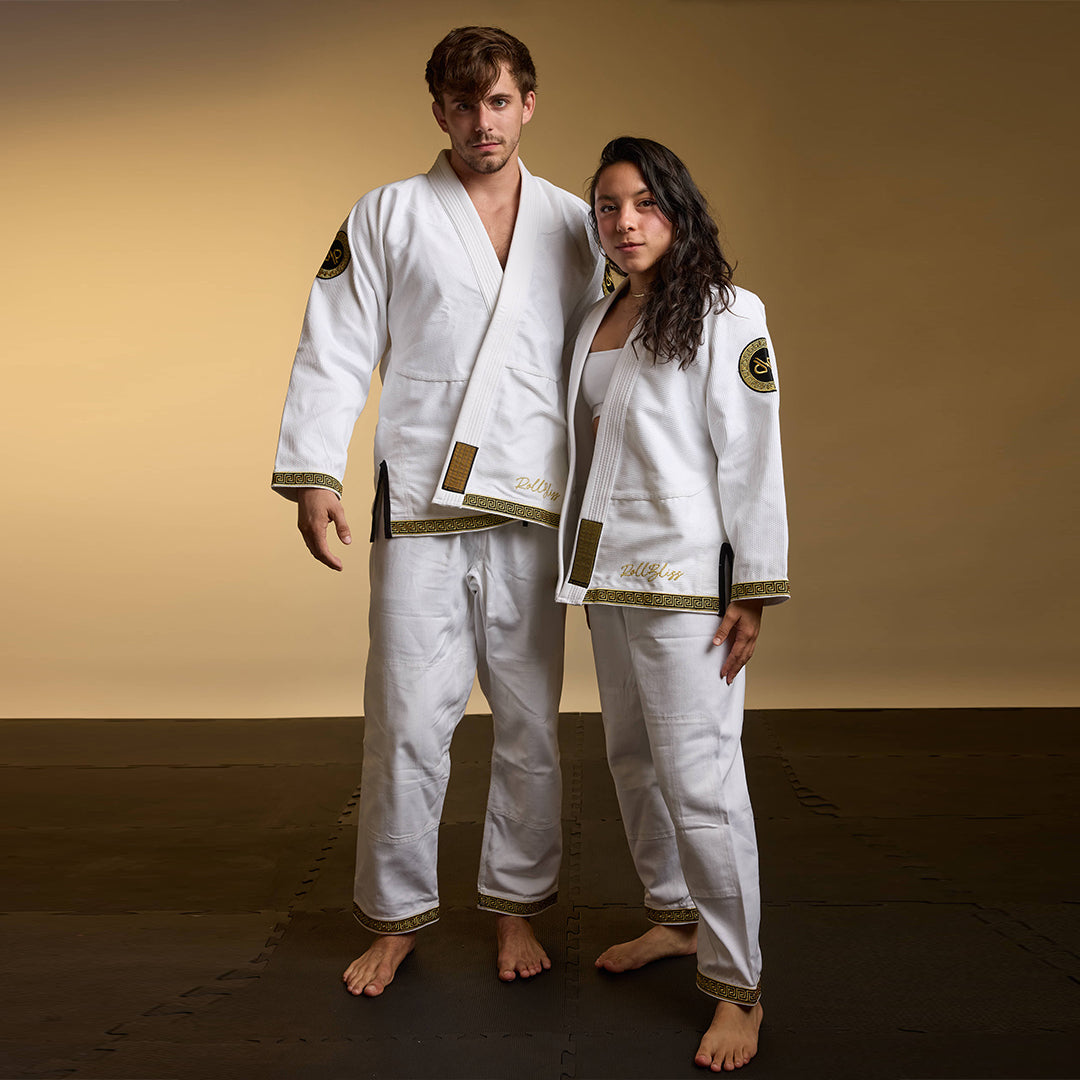 White Elysium BJJ Gi By RollBliss