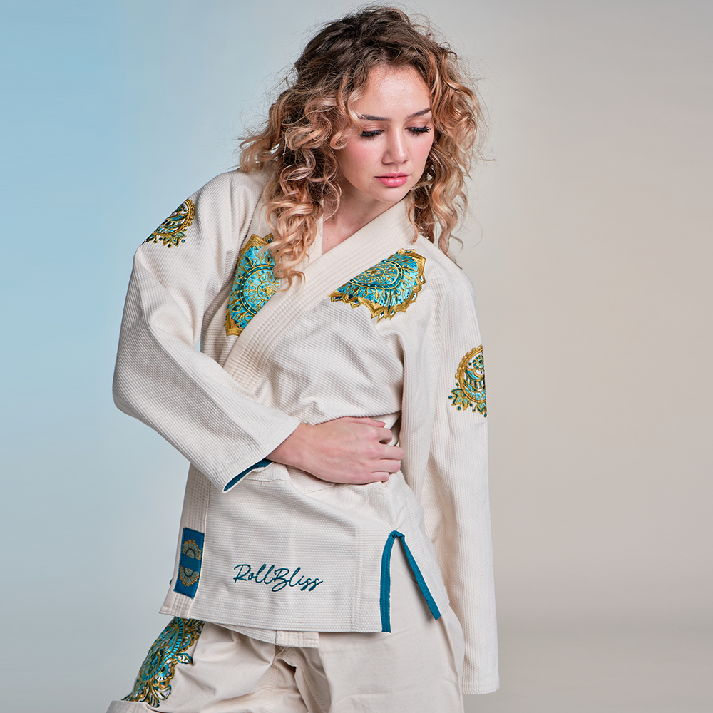 Paisley Off-White BJJ Gi