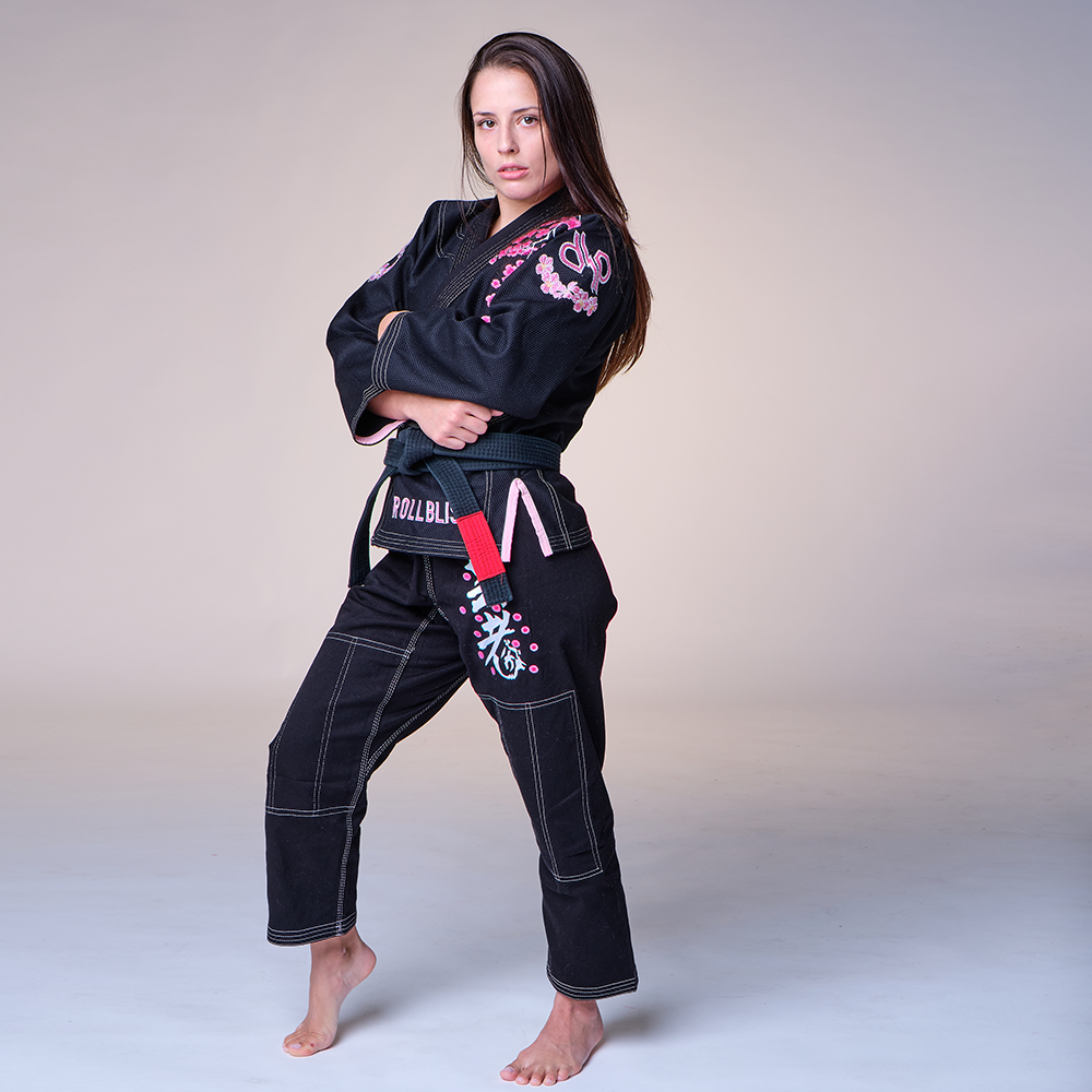 Geisha Inspired BJJ Gi Black