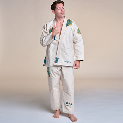 Paisley Off-White BJJ Gi