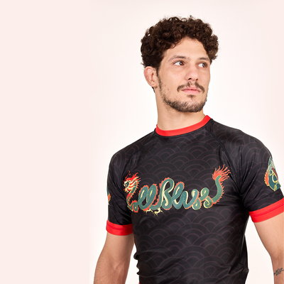 Black Year Of The Dragon BJJ Rashguard