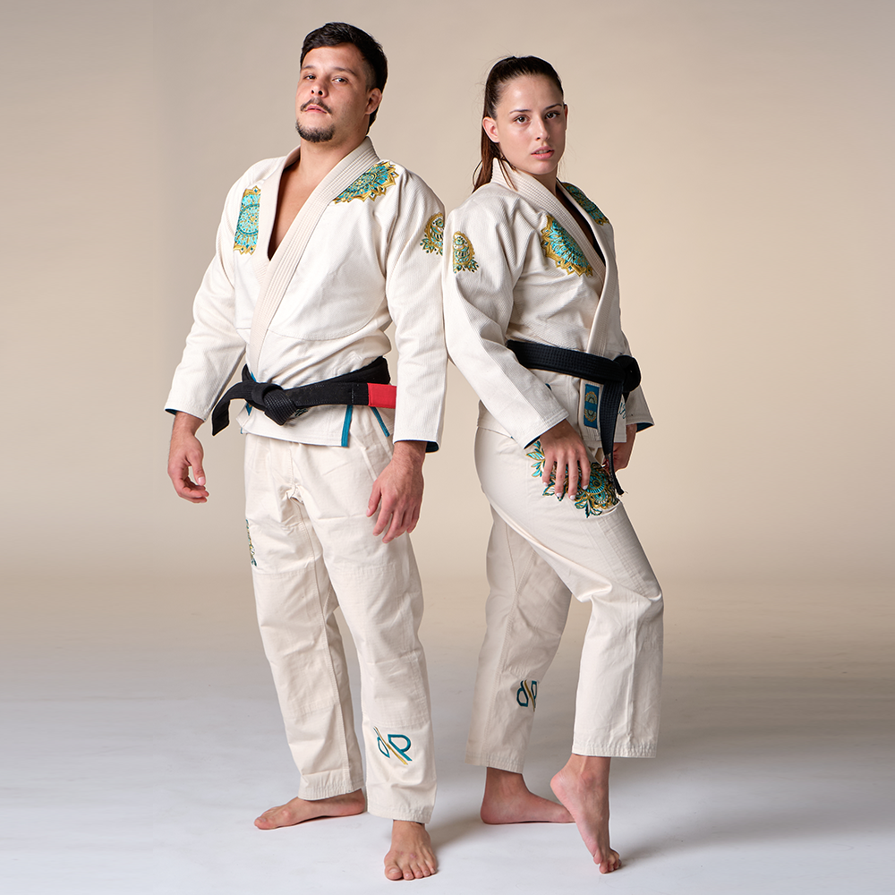 Paisley Off-White BJJ Gi