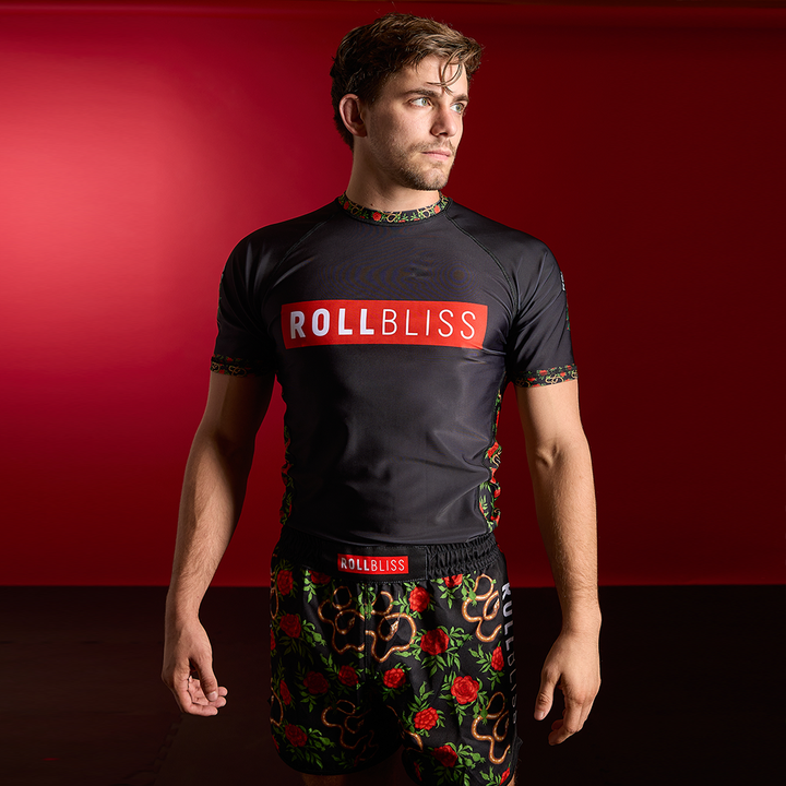 Upgrade Your BJJ Game - Forbidden Garden BJJ Rashguard by RollBliss