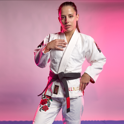 White Forbidden Garden BJJ Gi