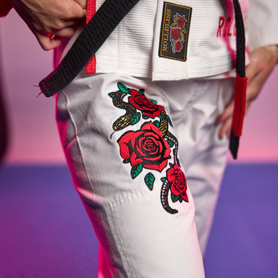 White Forbidden Garden BJJ Gi