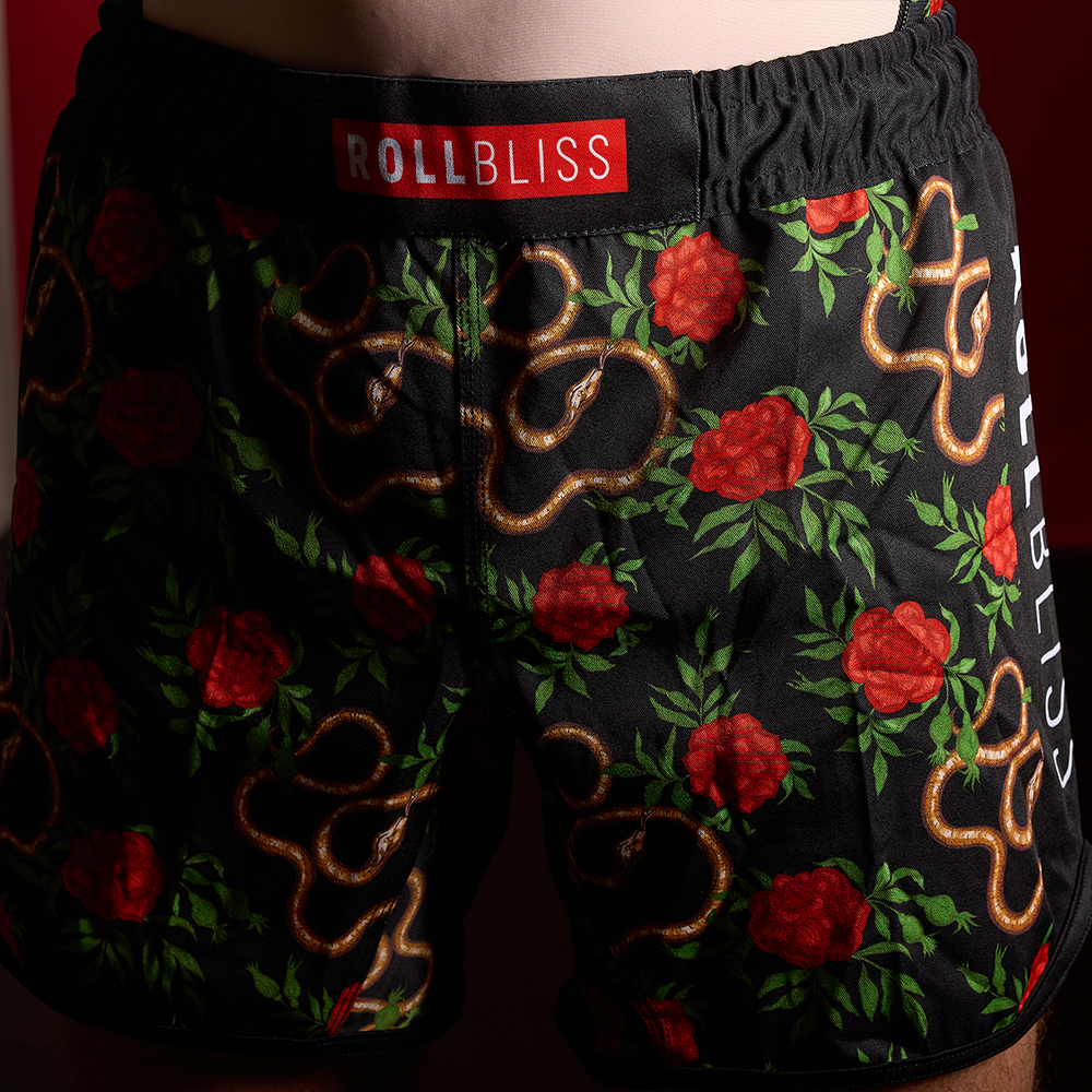 Forbidden Garden Grappling Shorts by RollBliss