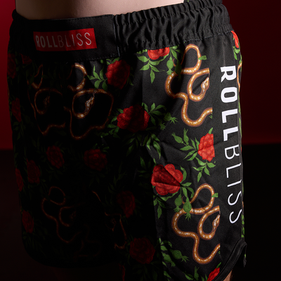 Forbidden Garden Grappling Shorts by RollBliss