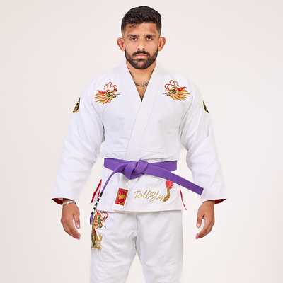 White Year Of The Dragon BJJ Gi