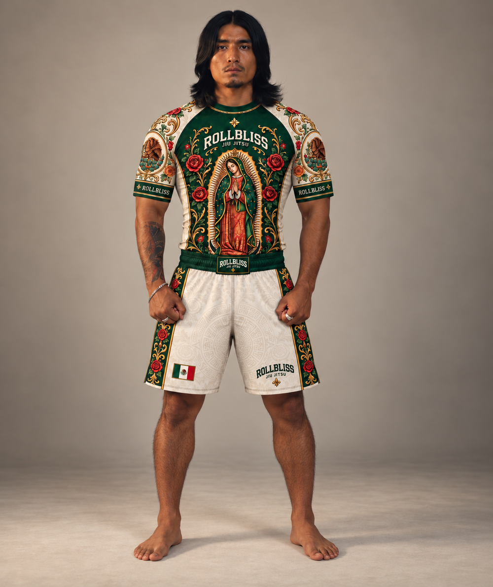 Raíces de México Grappling Shorts MARFIL