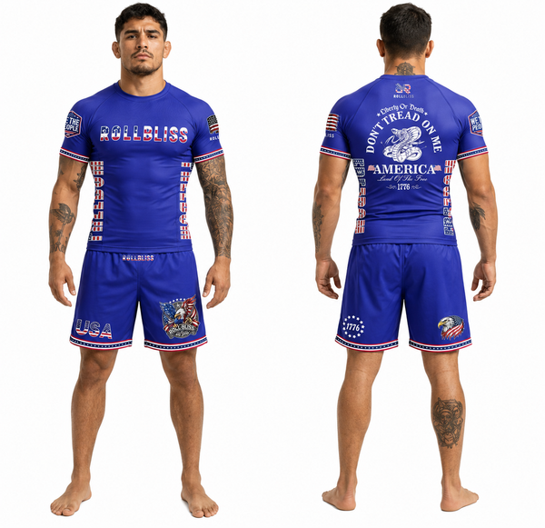 Royal Blue Freedom Grappling Shorts