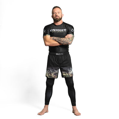 Eli Knight Military Camo BJJ Rash Guard
