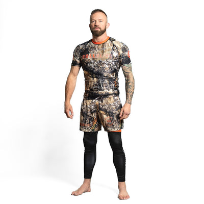 Eli Knight Tree Camo BJJ Rash Guard