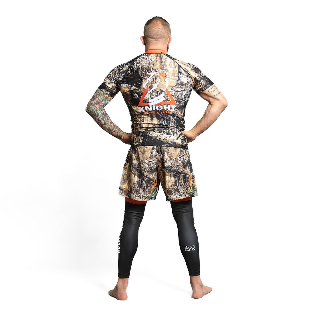 Eli Knight Tree Camo BJJ Rash Guard