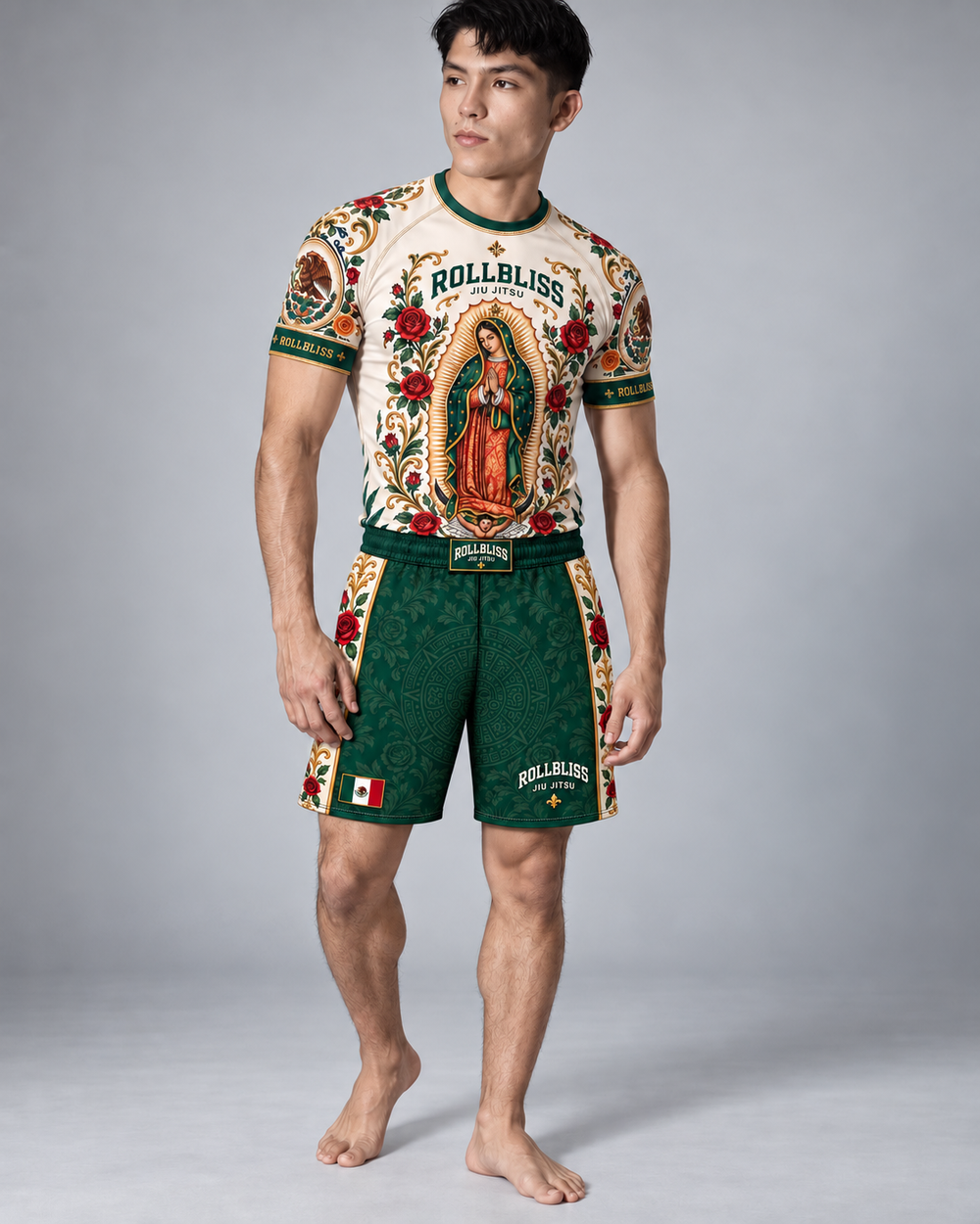 Raíces de México Grappling Shorts Verde