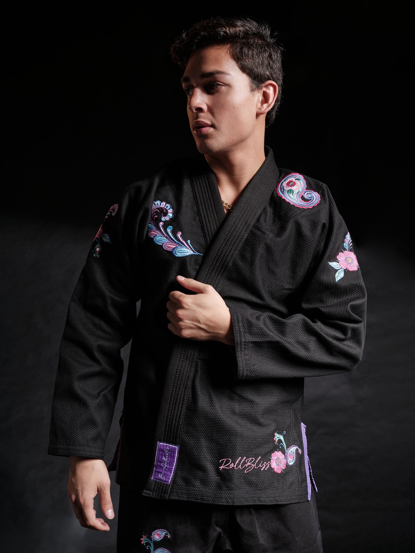 Black Paisley BJJ Gi