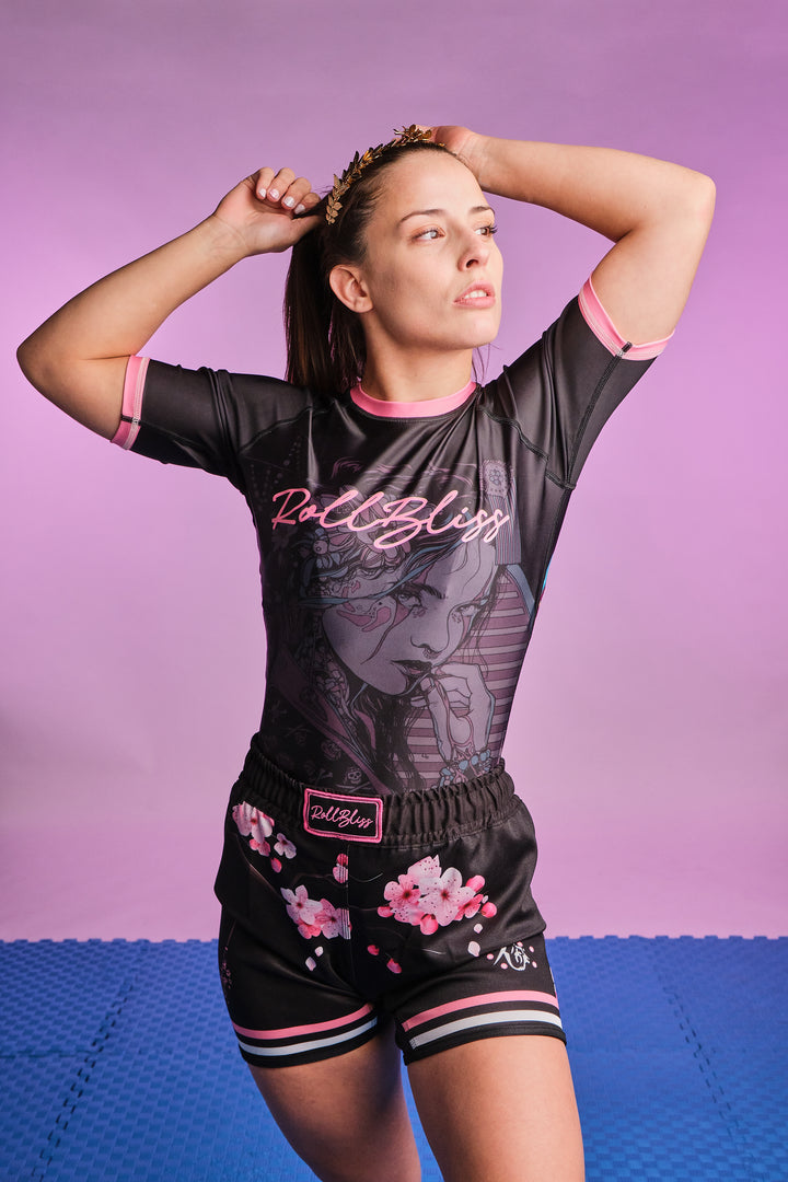 Geisha Bjj RashGuard – RollBliss