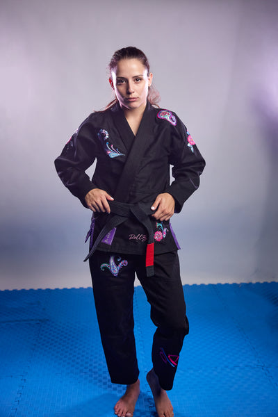 Black Paisley BJJ Gi