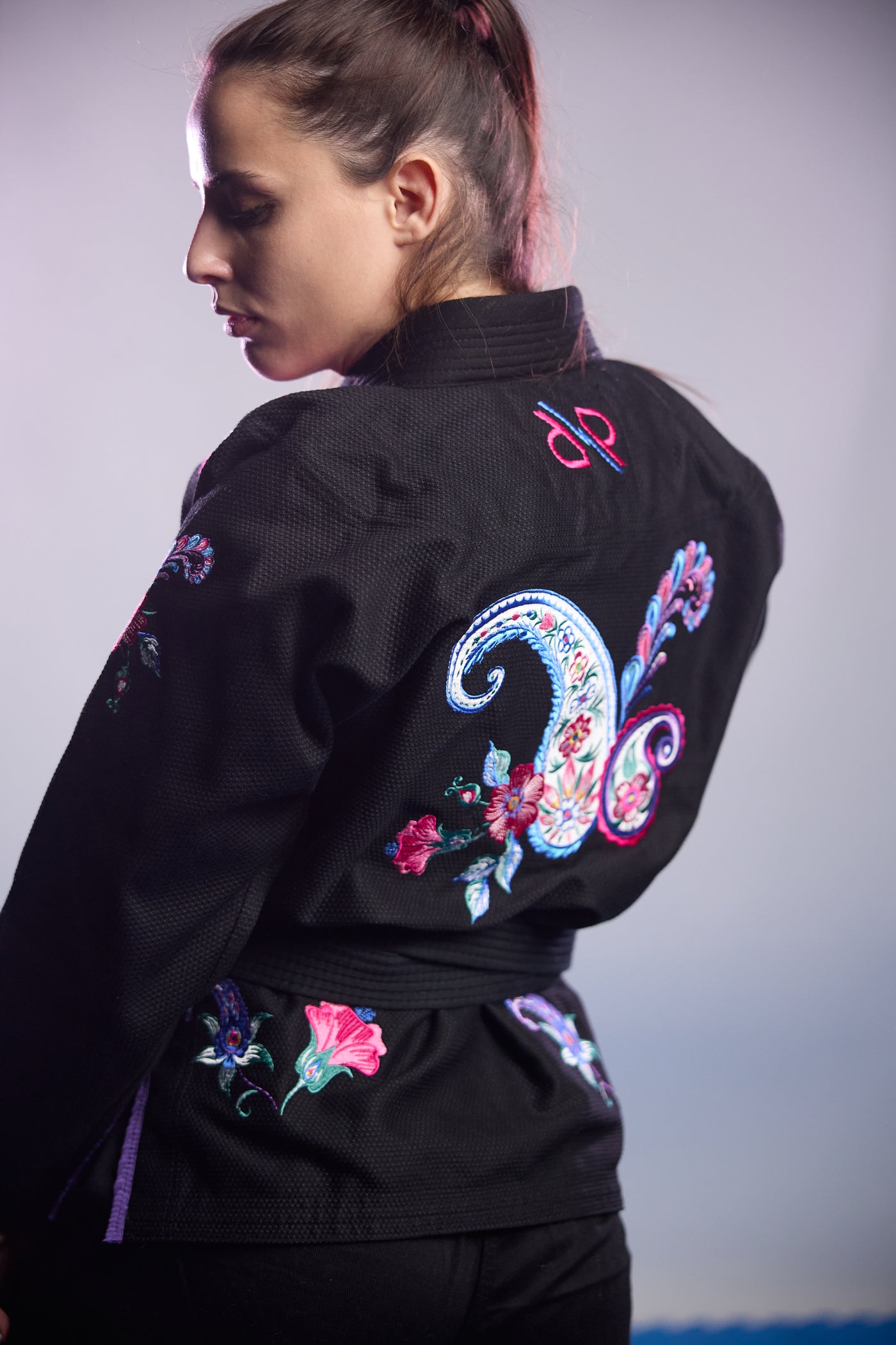 Black Paisley BJJ Gi