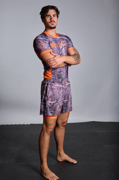 Woodland Camo Hybrid Shorts