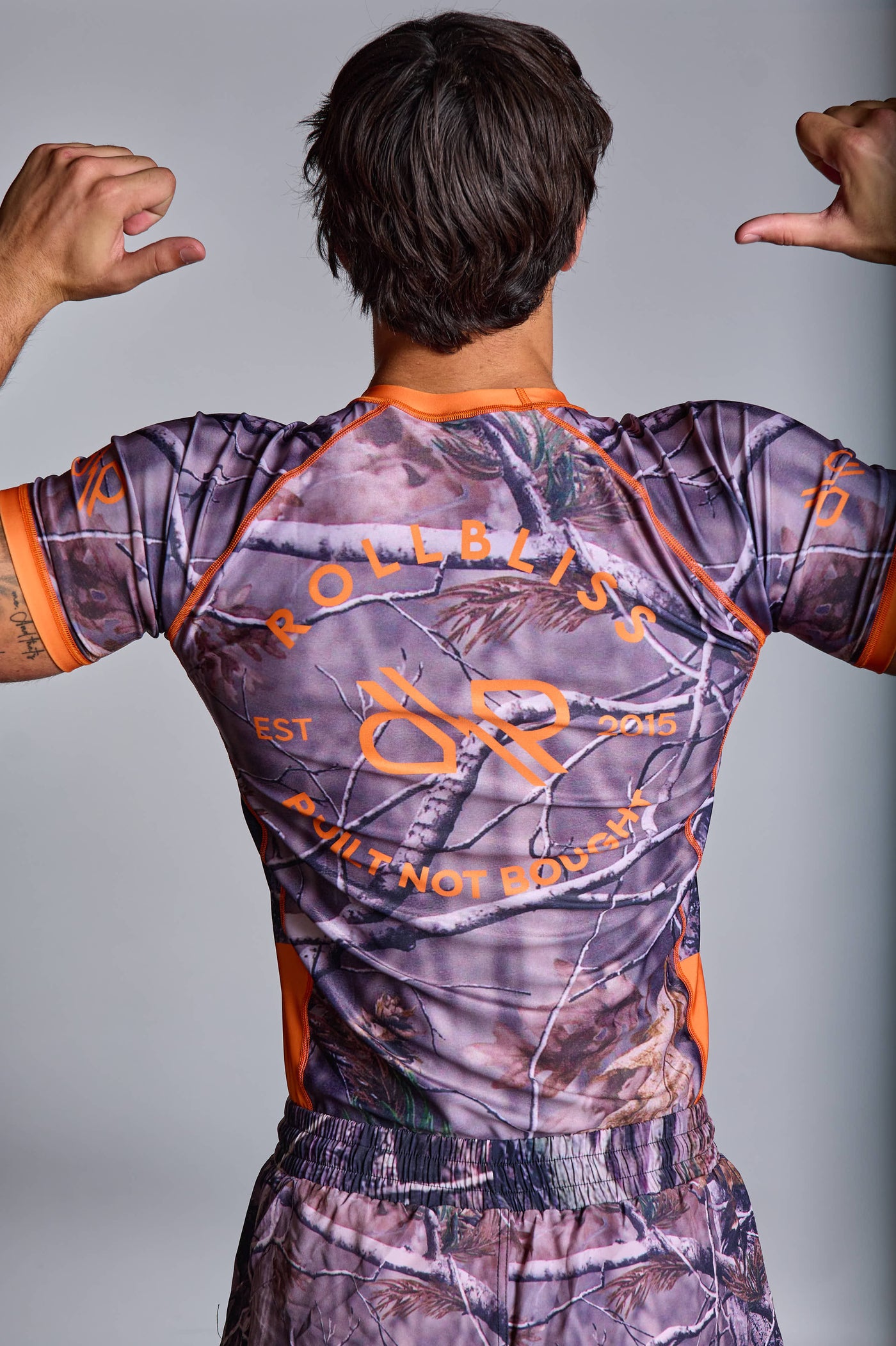 Woodland Camo BJJ Rash Guard