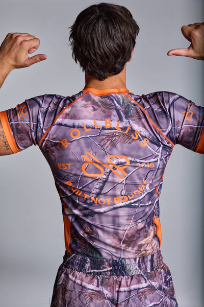 Woodland Camo BJJ Rash Guard