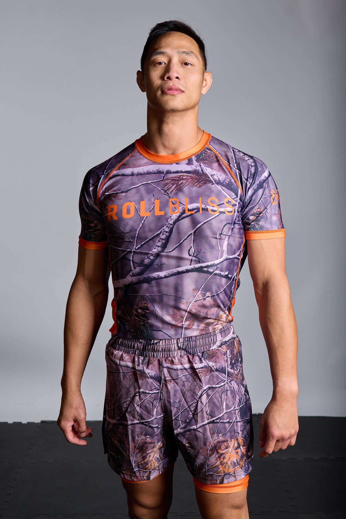 Woodland Camo BJJ Rash Guard