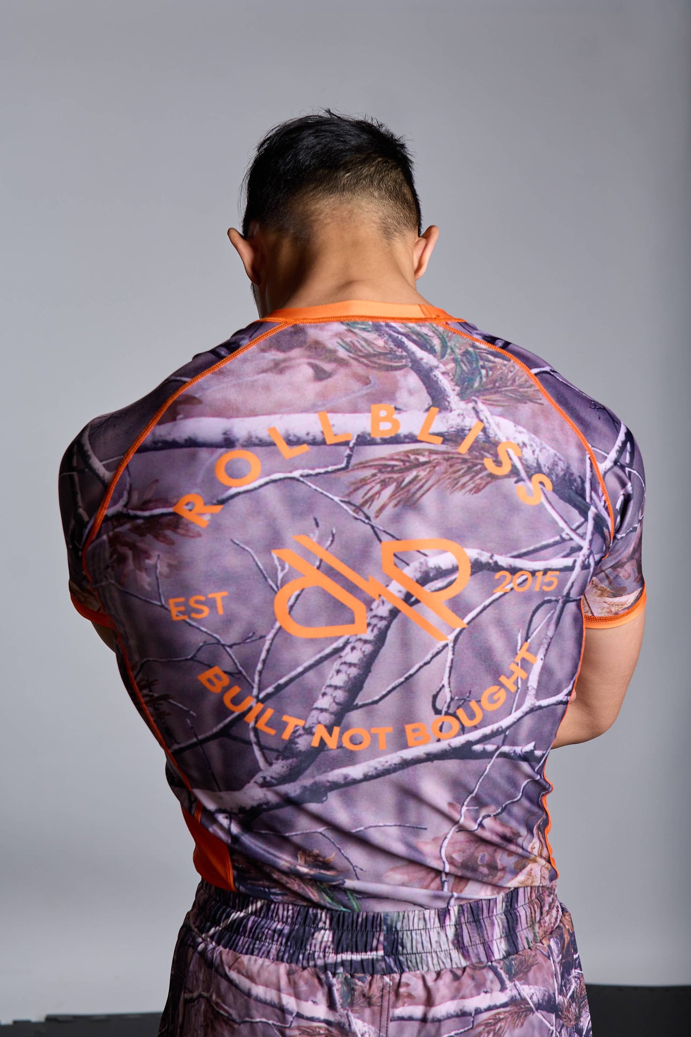 Woodland Camo BJJ Rash Guard