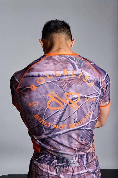 Woodland Camo BJJ Rash Guard