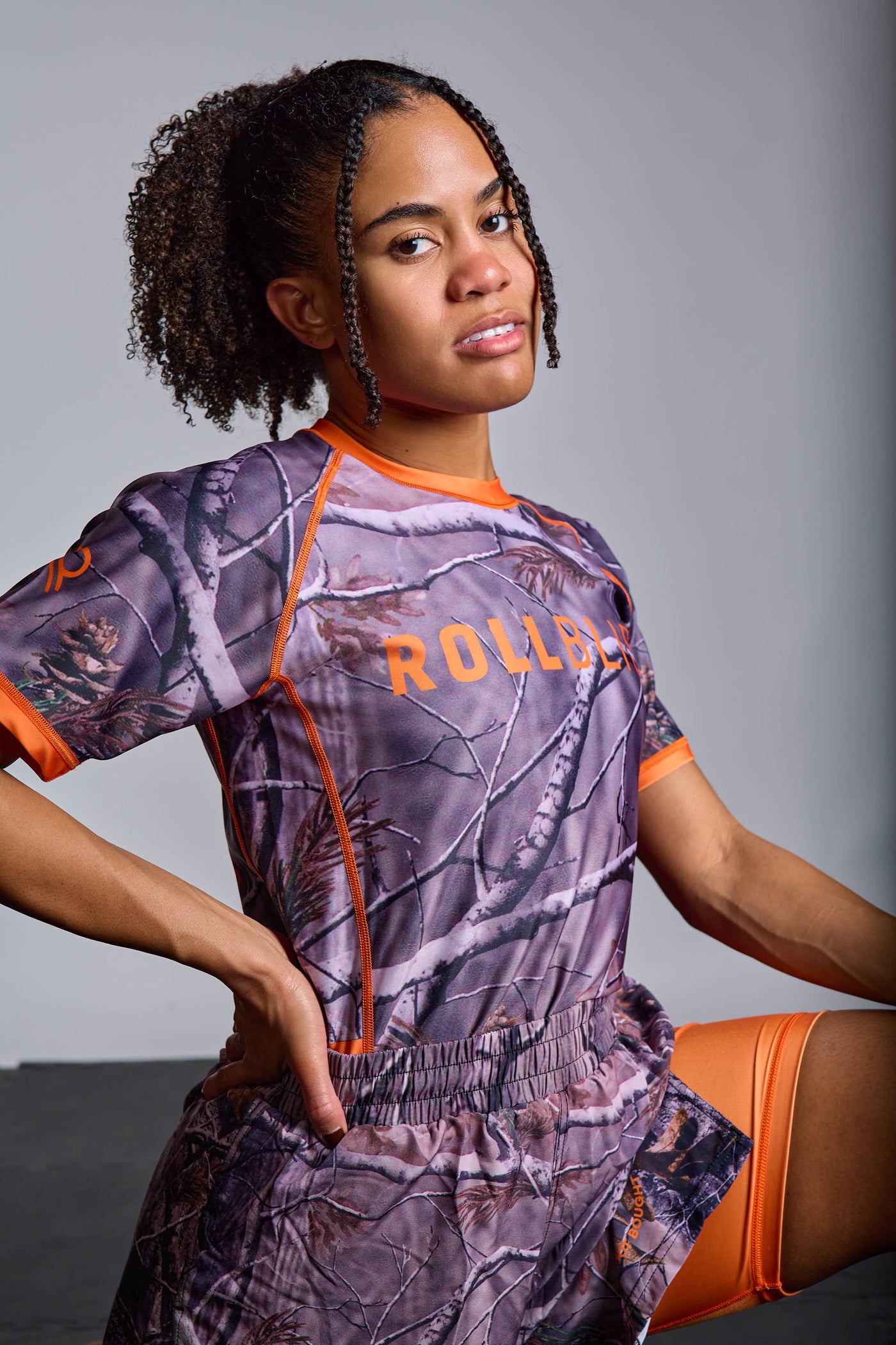 Woodland Camo BJJ Rash Guard