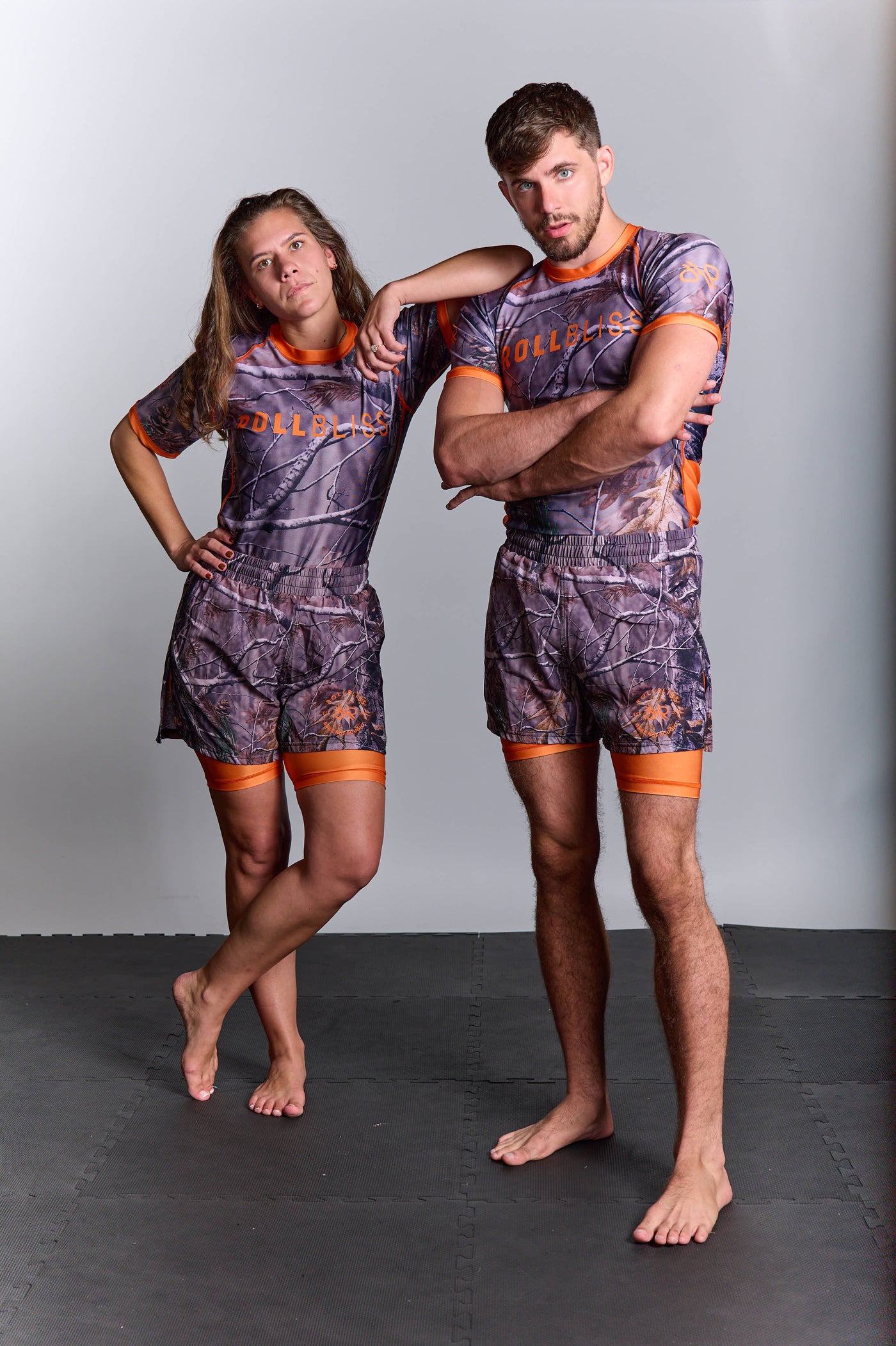 Woodland Camo BJJ Rash Guard