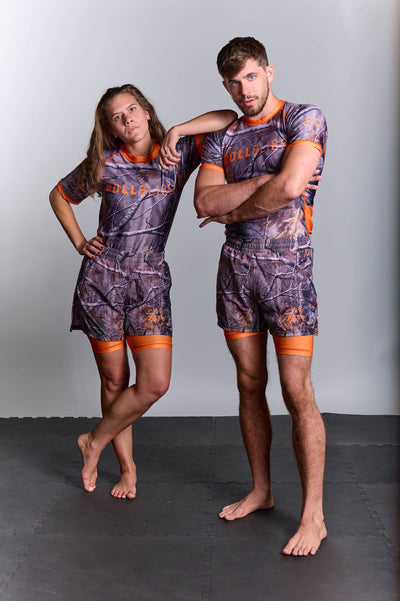 Woodland Camo BJJ Rash Guard