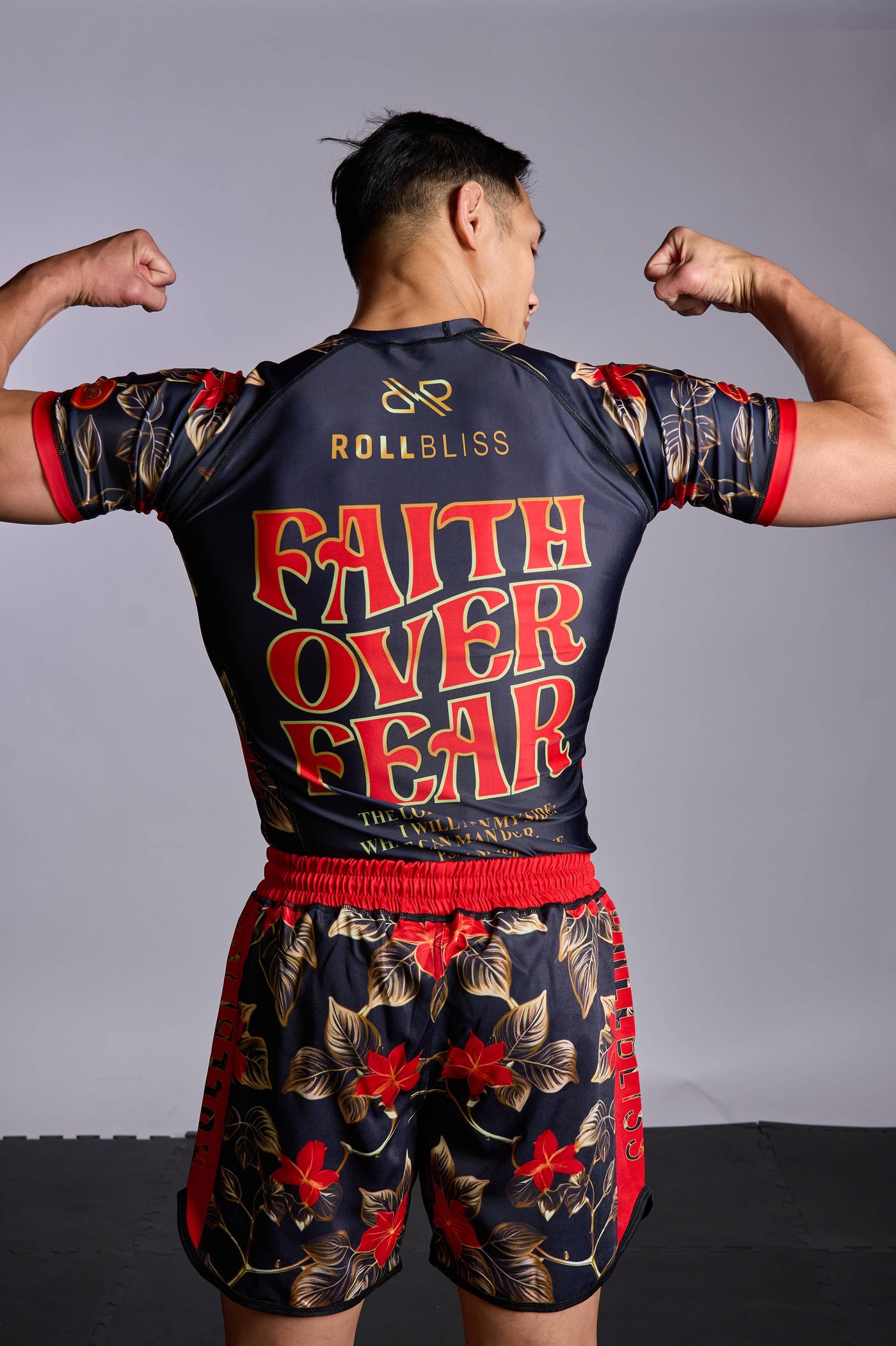 Red Poison Ivy Grappling Shorts