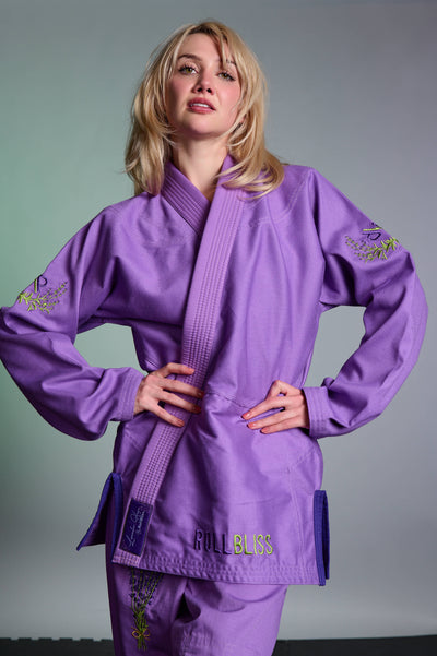 Lavender Haze Floral BJJ Gi