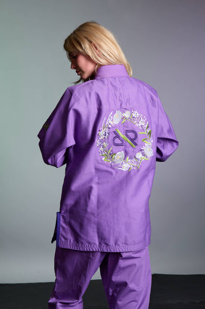 Lavender Haze Floral BJJ Gi